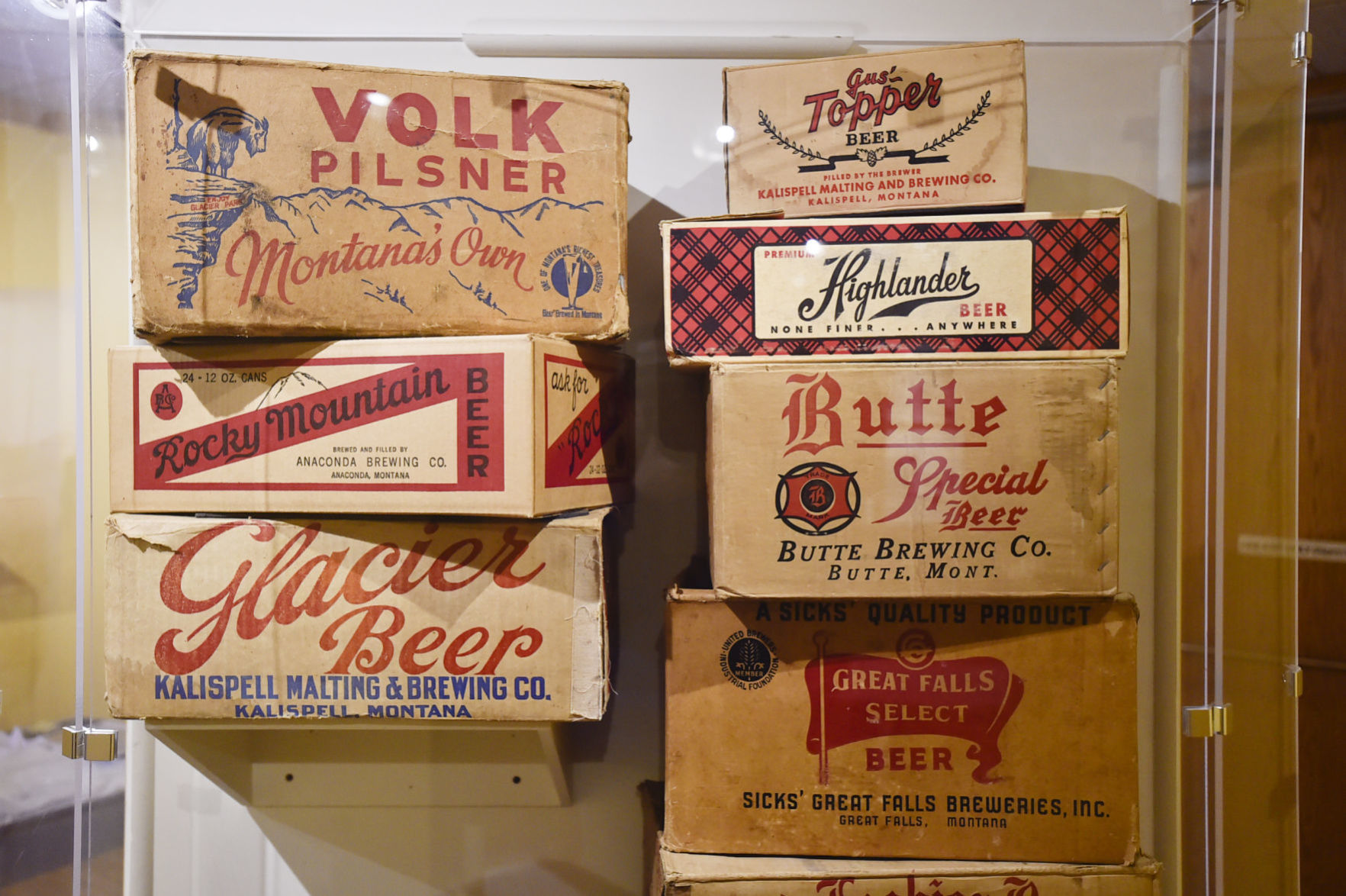 The Montana Historical Society's "Good Beer Here" exhibit showcases the history of beer in Montana.